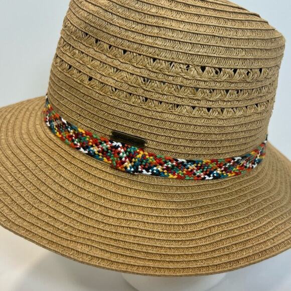 Eddie Bauer Panama Packable Straw Hat, Multicolor Braided, size Small/Medium - Picture 12 of 16